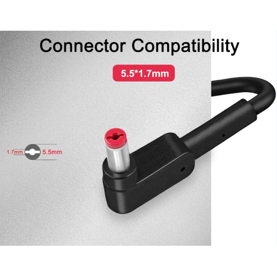 Acer Nitro Gaming 280 Watt 5.5 X 1.7Mm Adaptör DC Kablo Orjinal