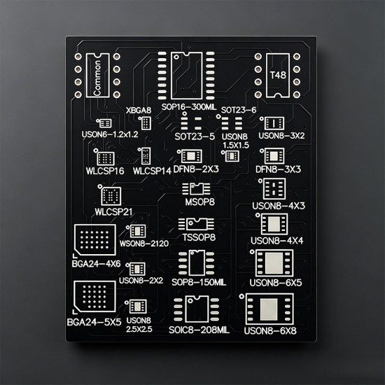25 İN 1 BIOS Programlama Adaptörü WLCSP DIP8 SMD