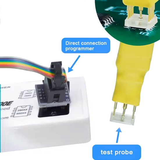 5x6mm DFN8 / QFN8 / WSON8 BIOS Programlama Clip Test Probe