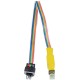 6x8mm DFN8 / QFN8 / WSON8 BIOS Programlama Clip Test Probe
