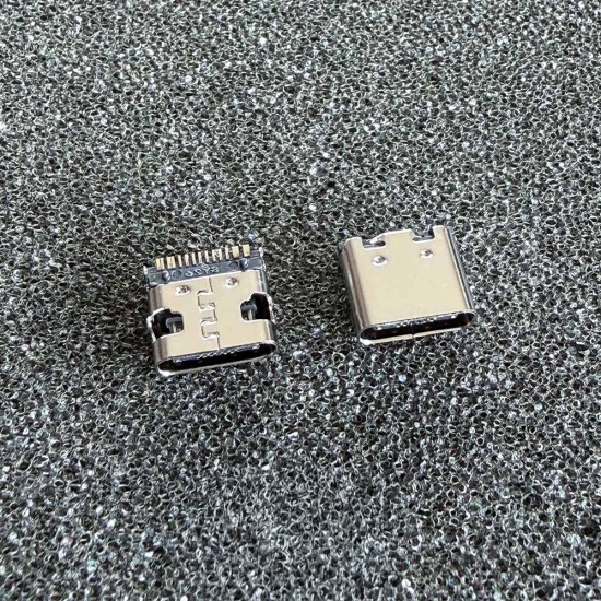 Type-C 16 Pin USB 3.1 Uyumlu Dişi Soket SMT
